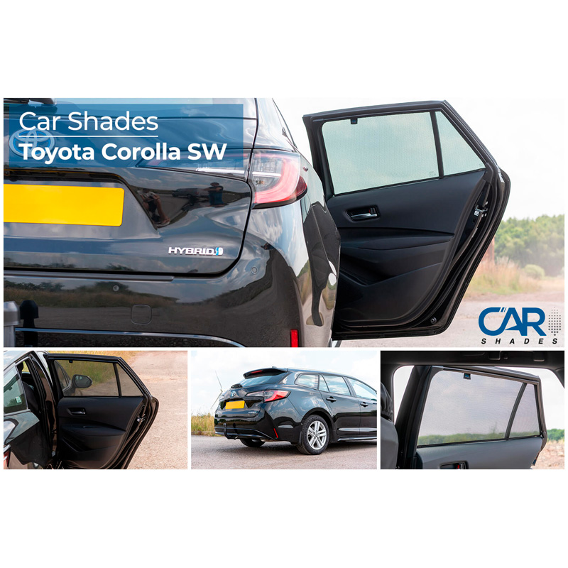 Set Car Shades (achterportieren)  Toyota Corolla (E21) Touring Sports 2019- (2-delig)